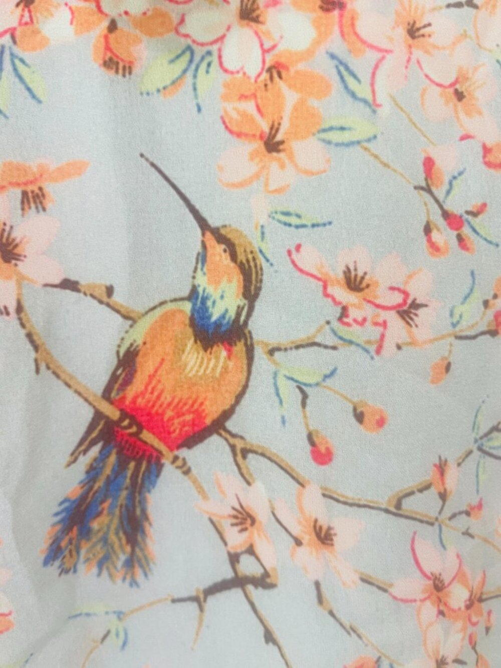 The CUTEST LITTLE BIRDIE blouse ever! View 3